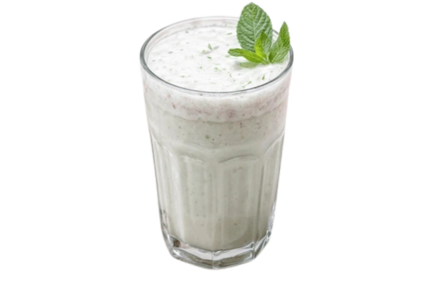 Butter Milk – Traditional drink served with fish thali Shimoga