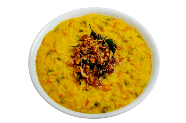 Dal Tadka – Veg dish paired with coastal fish thali Shimoga